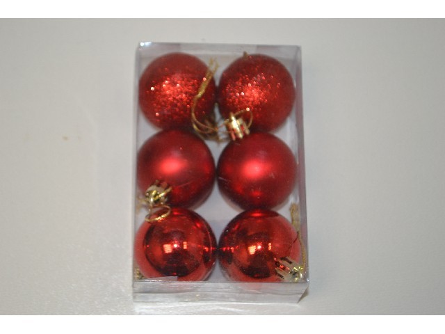 Набор шаров G01 4см 6шт